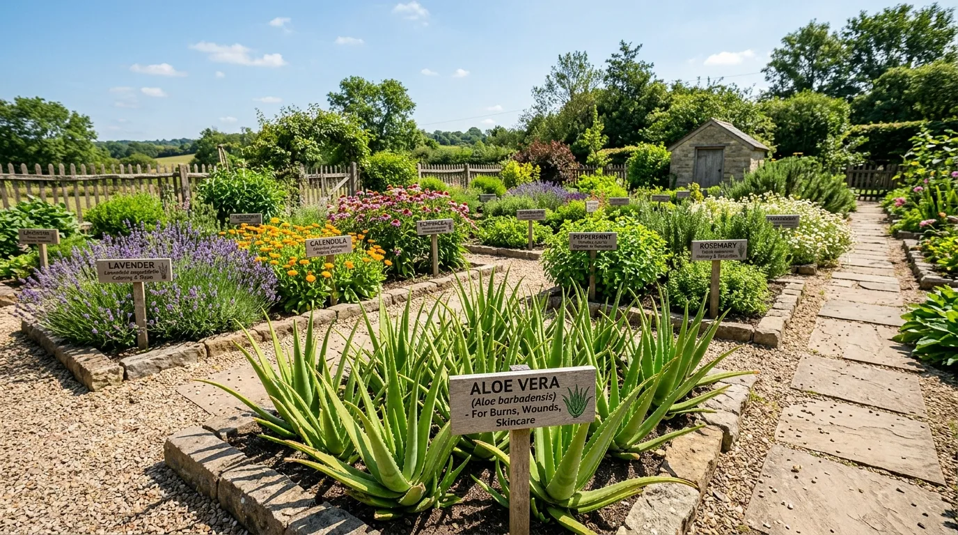 14 Healing Plant Guide How to Identify Medicinal Aloe Vera Plant idea 5