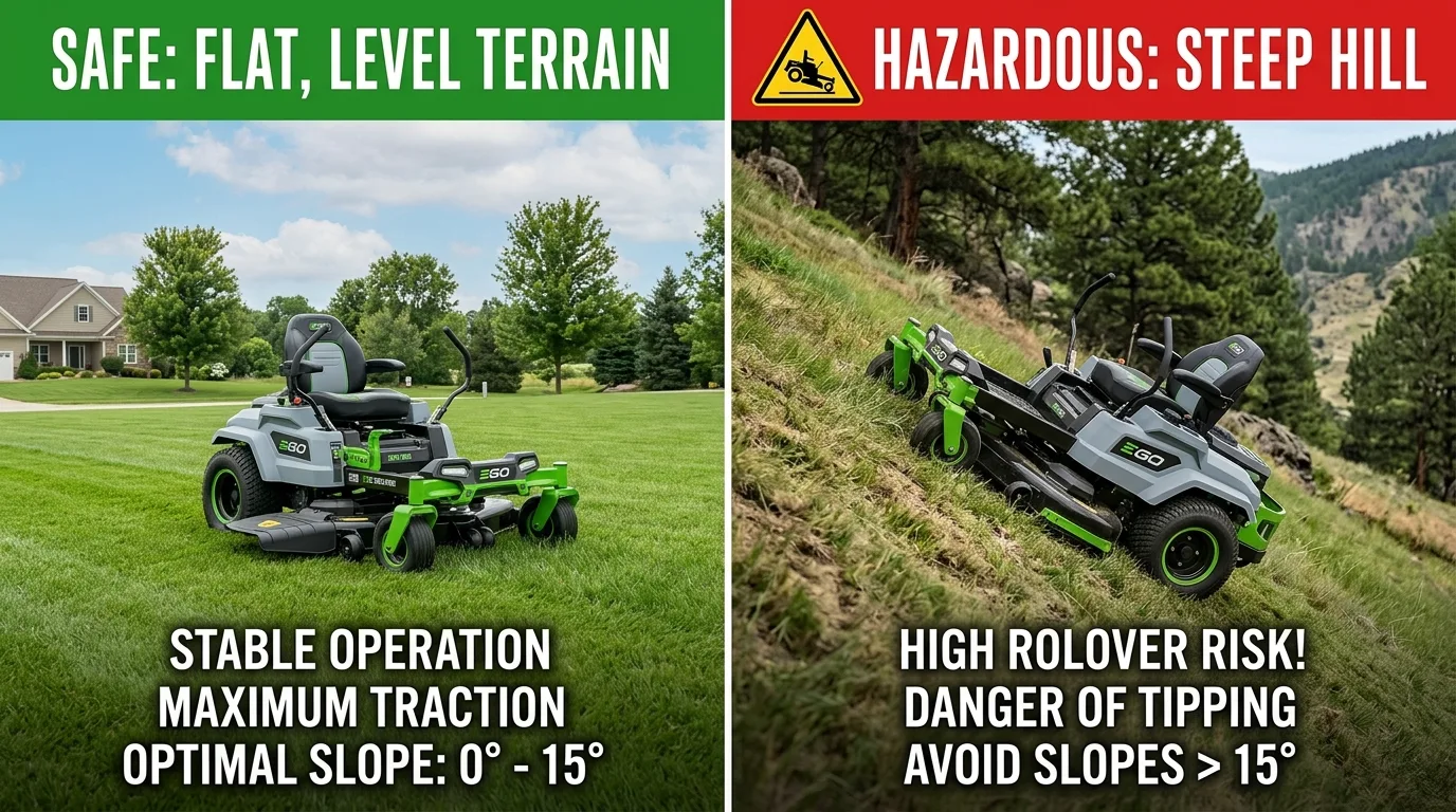 11 Hillside Mowing Alert Dangers of Zero Turn Mowers on Hills idea 2