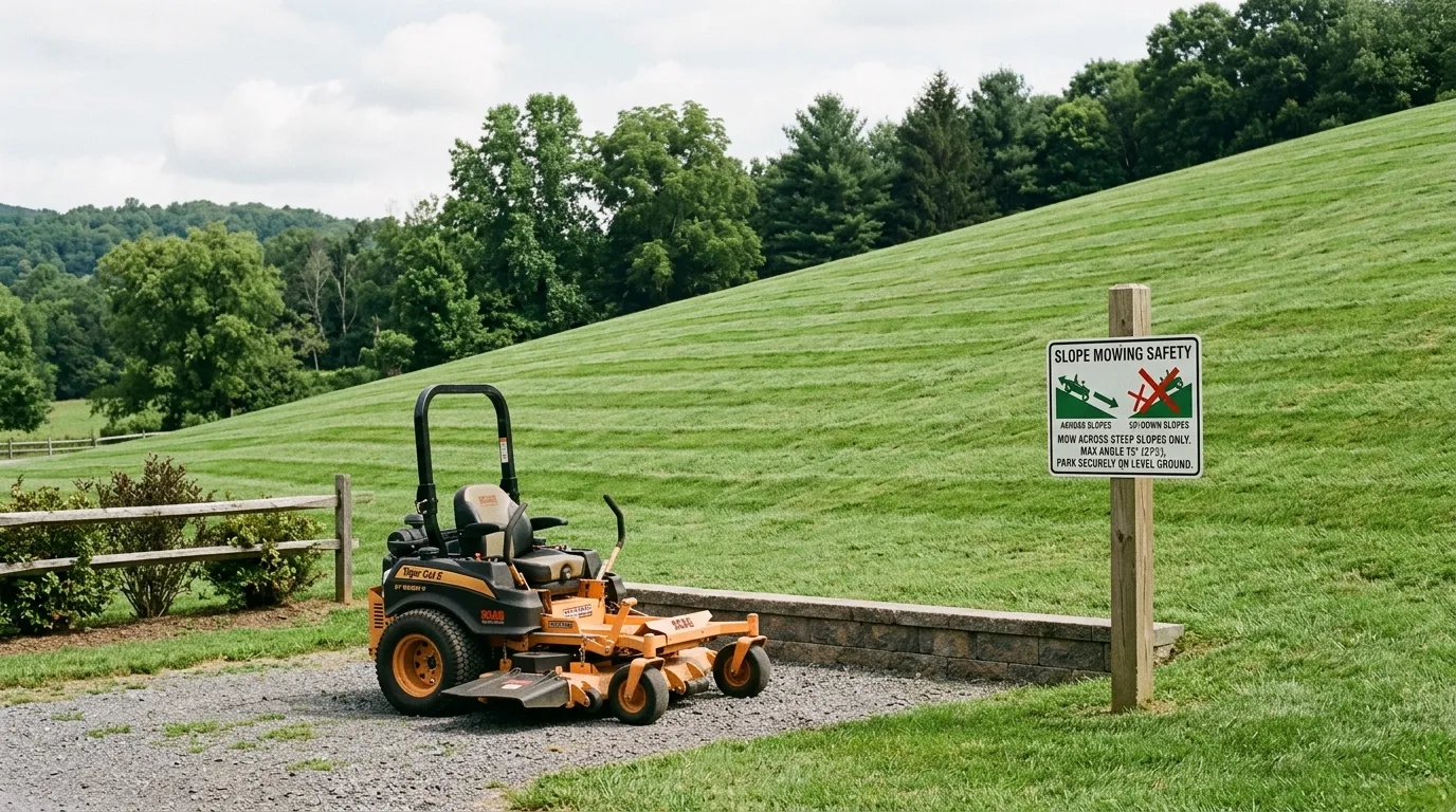 11 Hillside Mowing Alert Dangers of Zero Turn Mowers on Hills idea 6