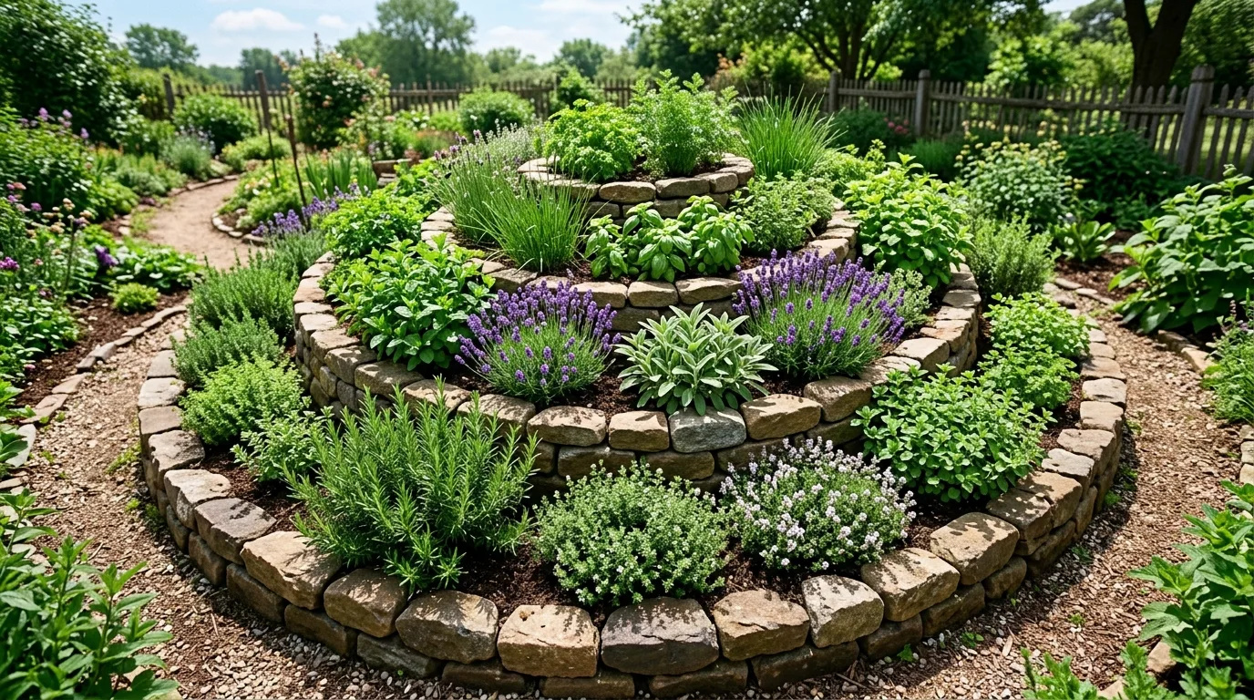 14 Inspiring Genius Herb Garden Ideas for Fresh Flavors Year Round idea 4