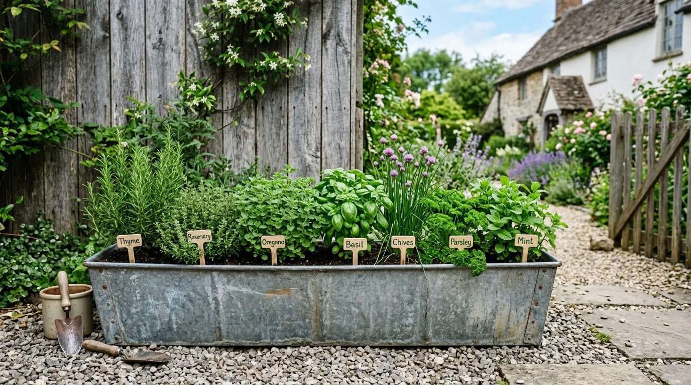 14 Inspiring Genius Herb Garden Ideas for Fresh Flavors Year Round idea 6