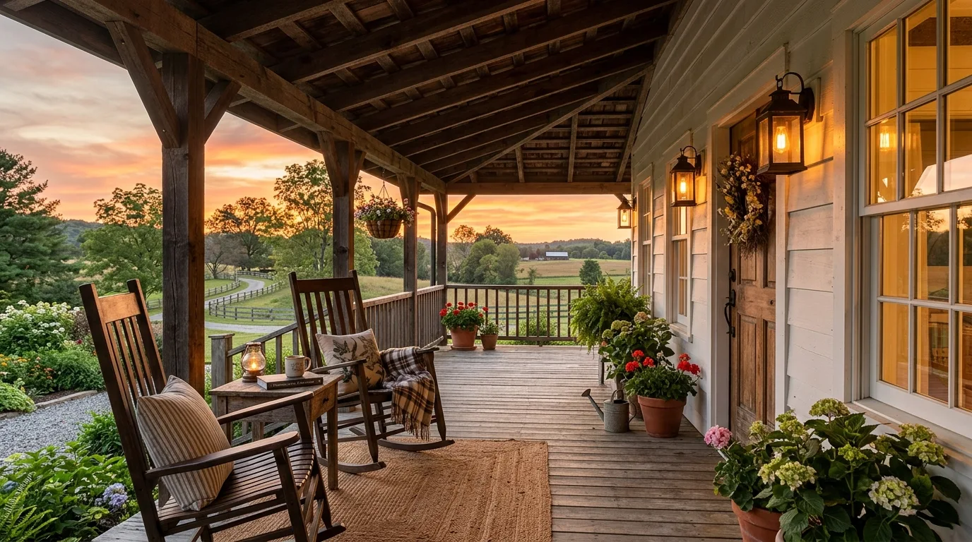 15 Inviting Front Porch Ideas to Boost Your Home's Welcome idea 3