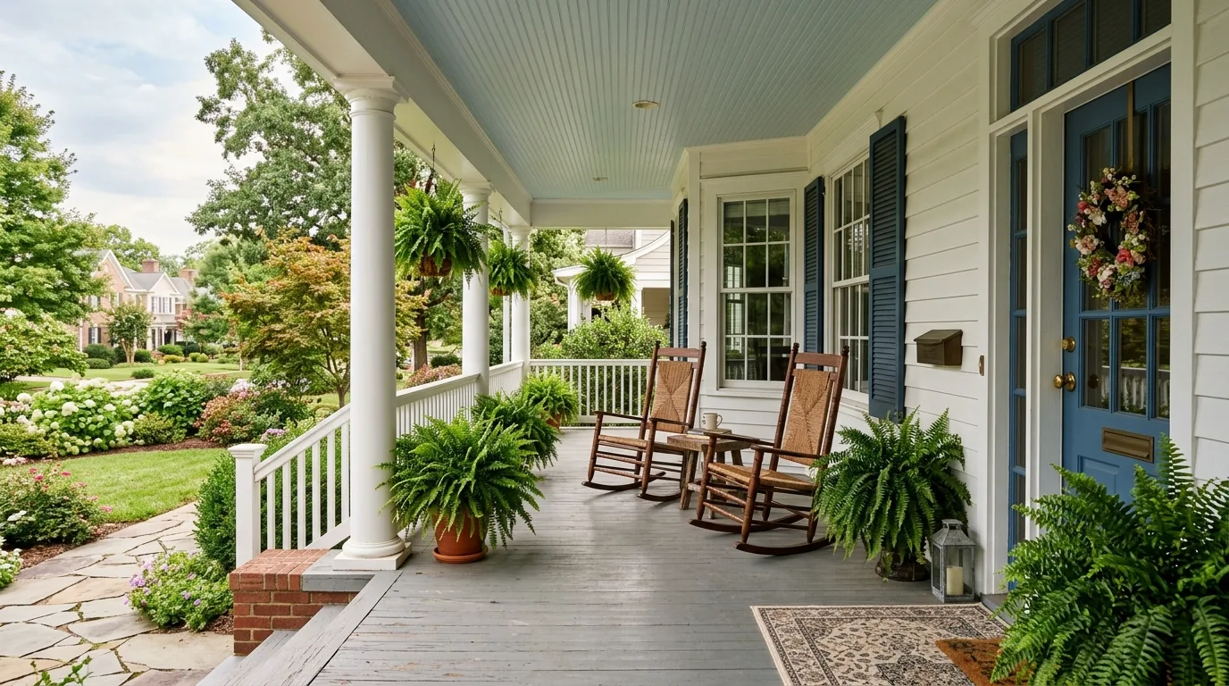15 Inviting Front Porch Ideas to Boost Your Home's Welcome idea 12