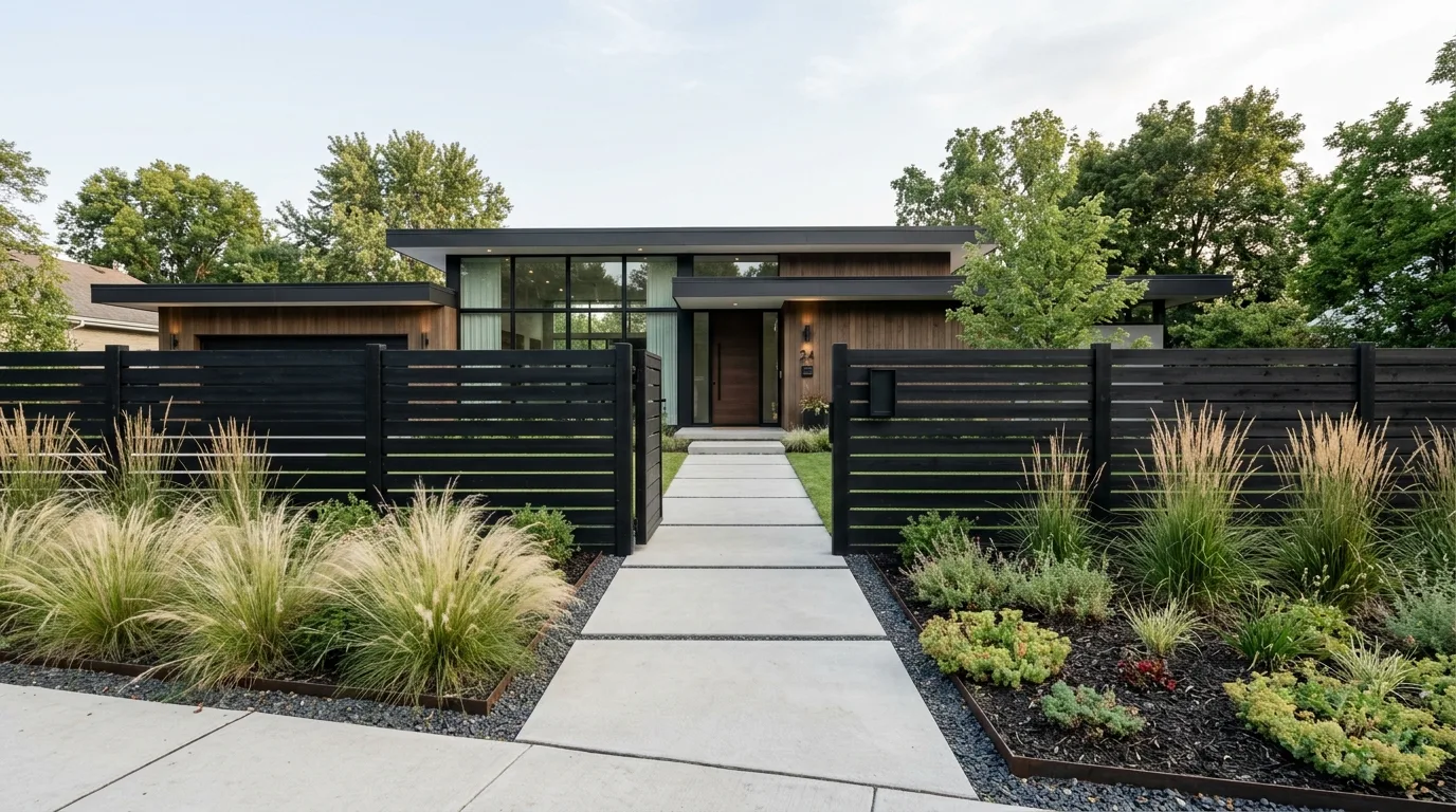 15 Inviting Front Yard Fence Ideas to Frame Your Property idea 2