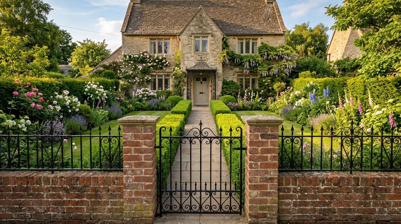 15 Inviting Front Yard Fence Ideas to Frame Your Property idea 13