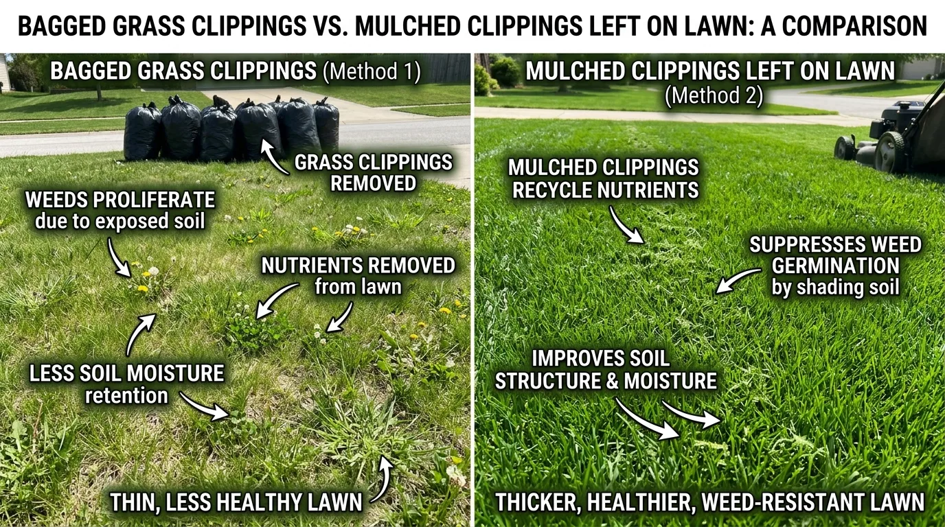 14 Lawn Care Decision Should I Bag My Grass Clippings If I Have Weeds idea 2