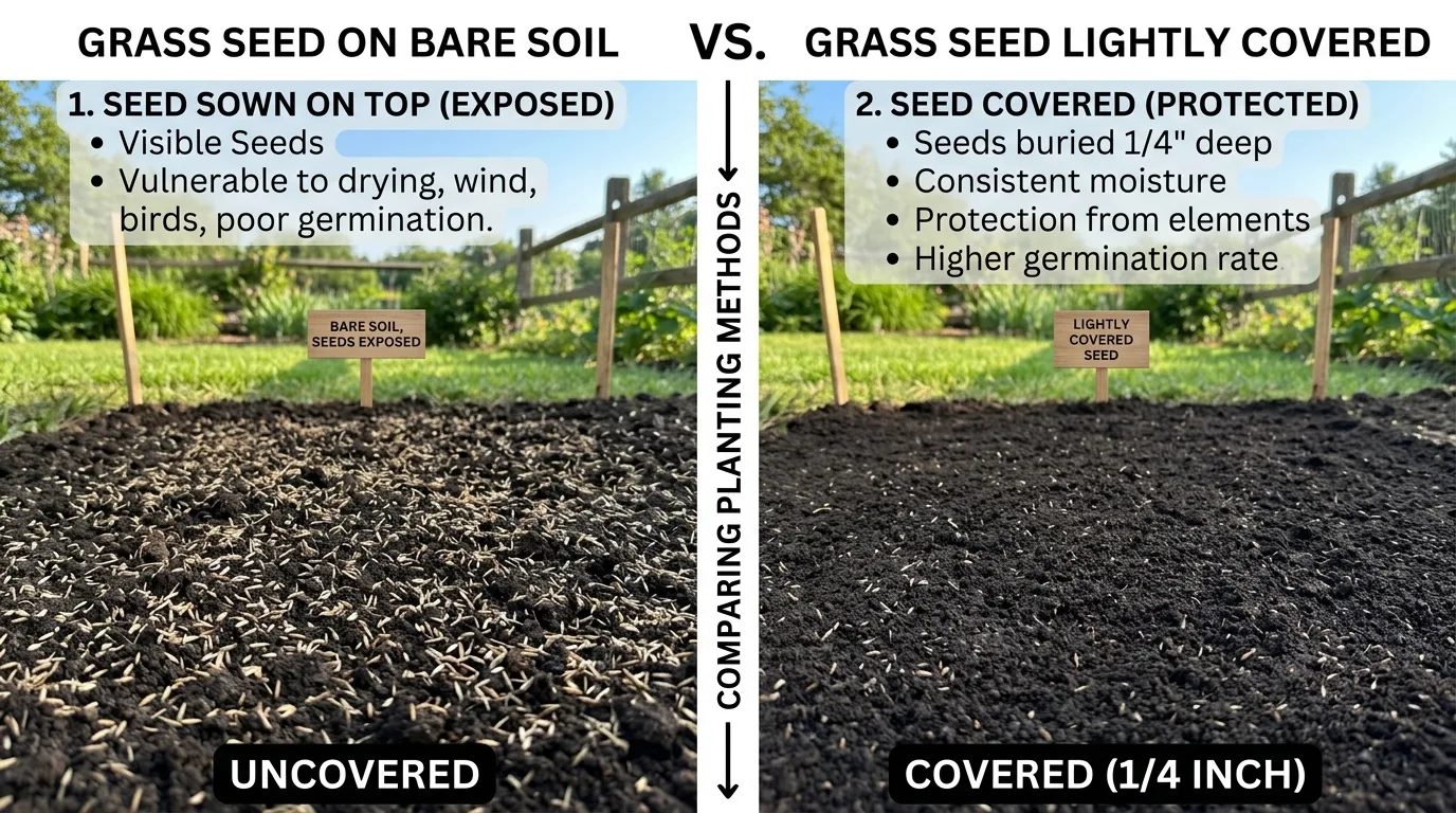 13 Lawn Seeding Question Will Grass Seed Germinate on Top of Soil idea 2