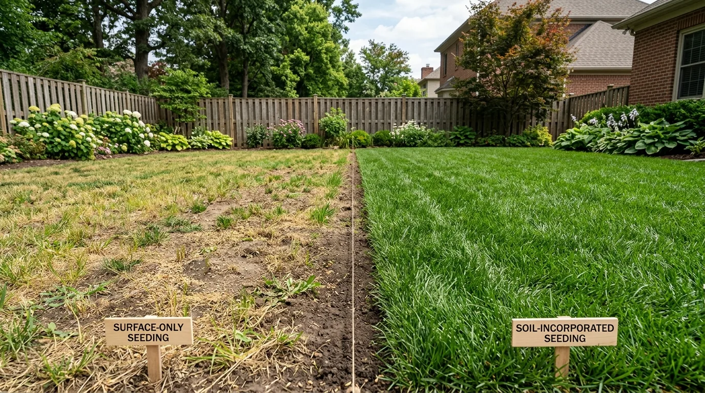 13 Lawn Seeding Question Will Grass Seed Germinate on Top of Soil idea 13