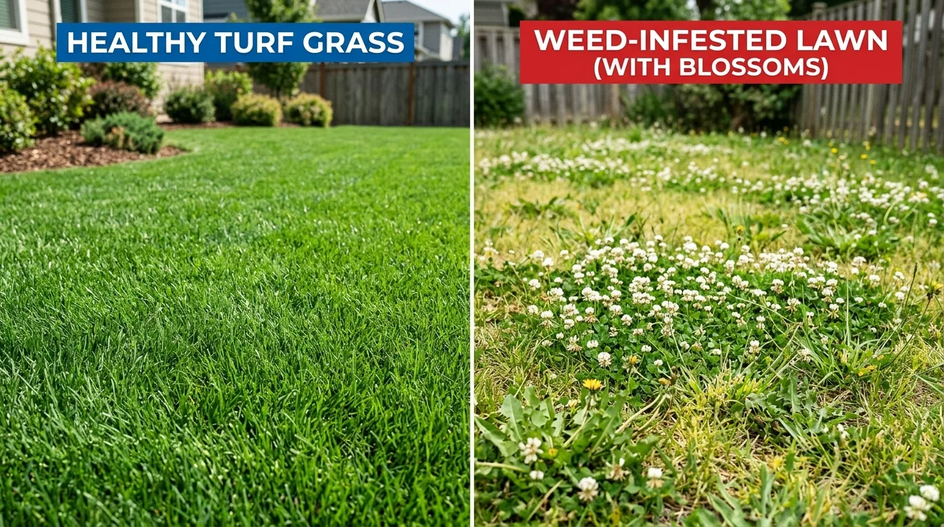 12 Lawn Weed Identification Little White Flowers in Your Grass idea 3