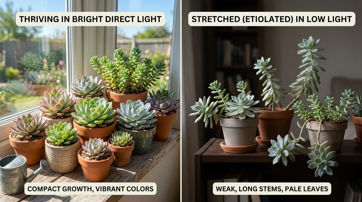 10 Light Requirements Explained Do Succulents Need Direct Sun