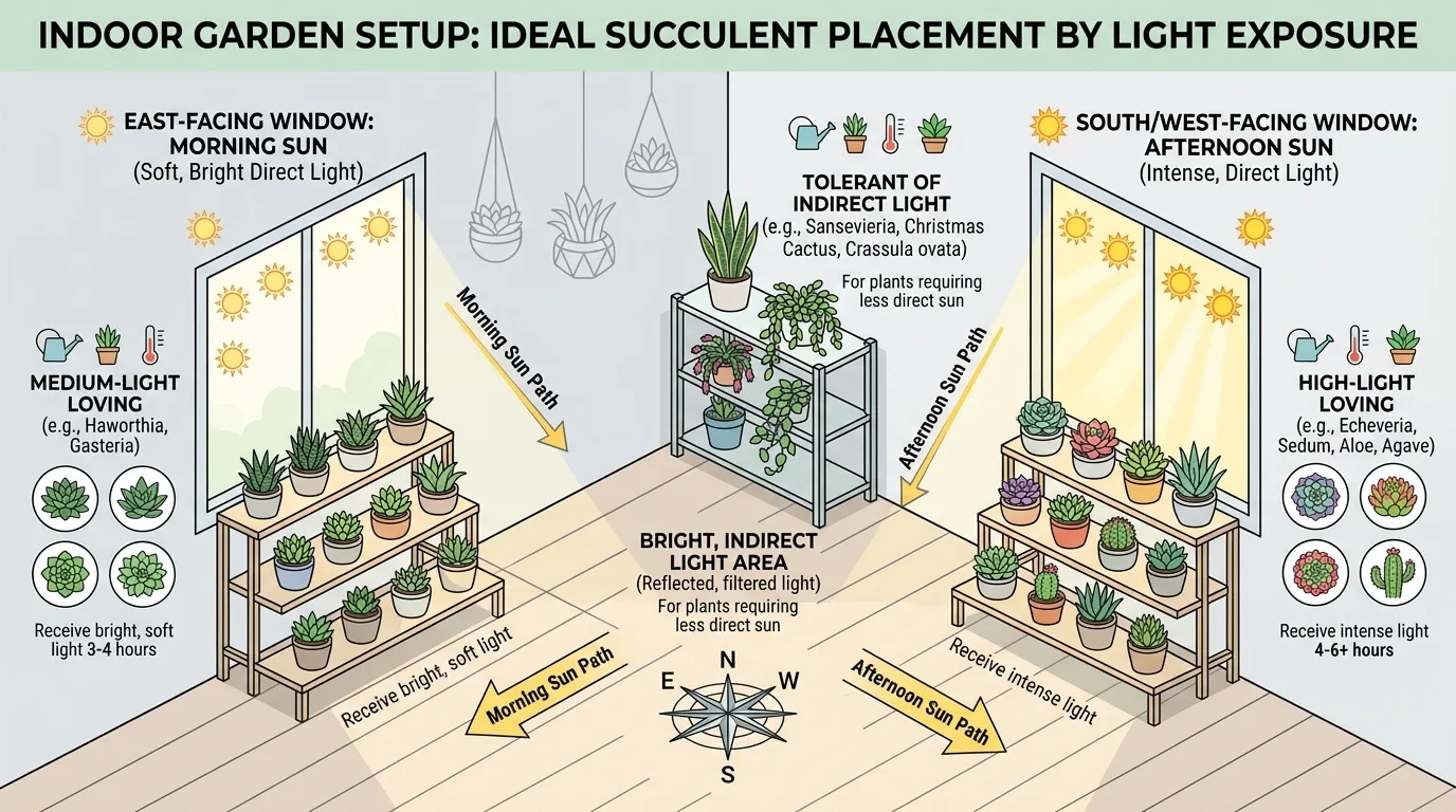 10 Light Requirements Explained Do Succulents Need Direct Sun idea 10