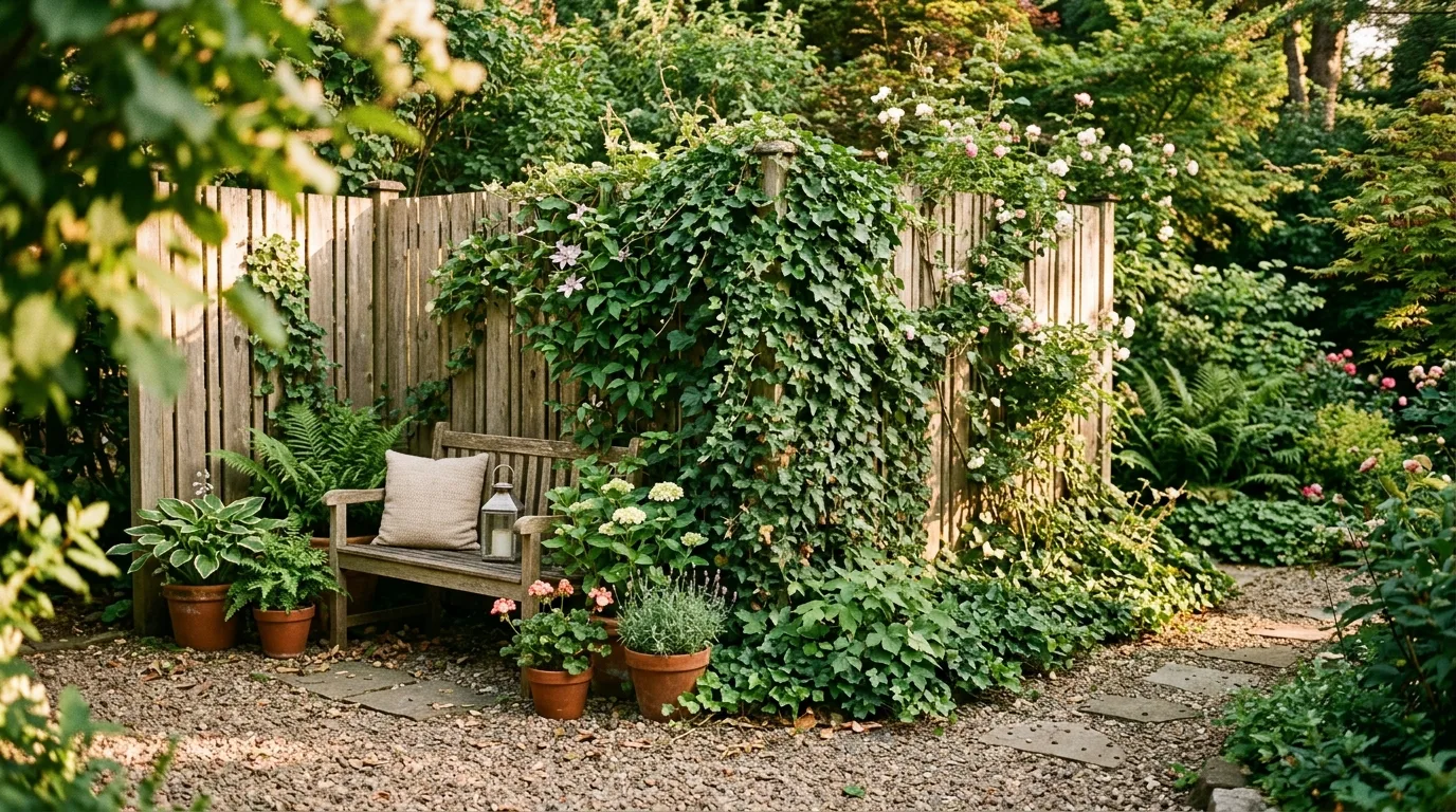 13 Lush Garden Oasis Ideas Using Wooden Dividers Creatively