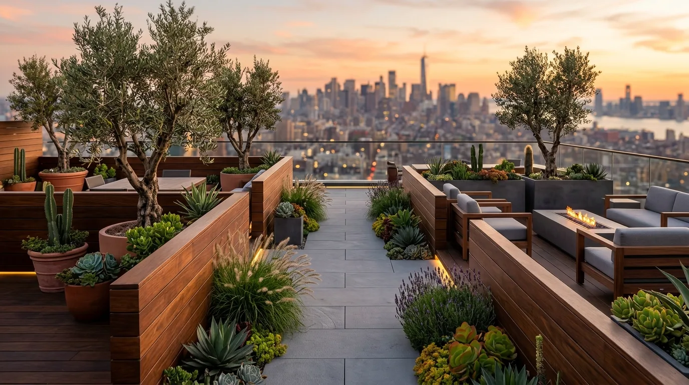 13 Lush Garden Oasis Ideas Using Wooden Dividers Creatively idea 7