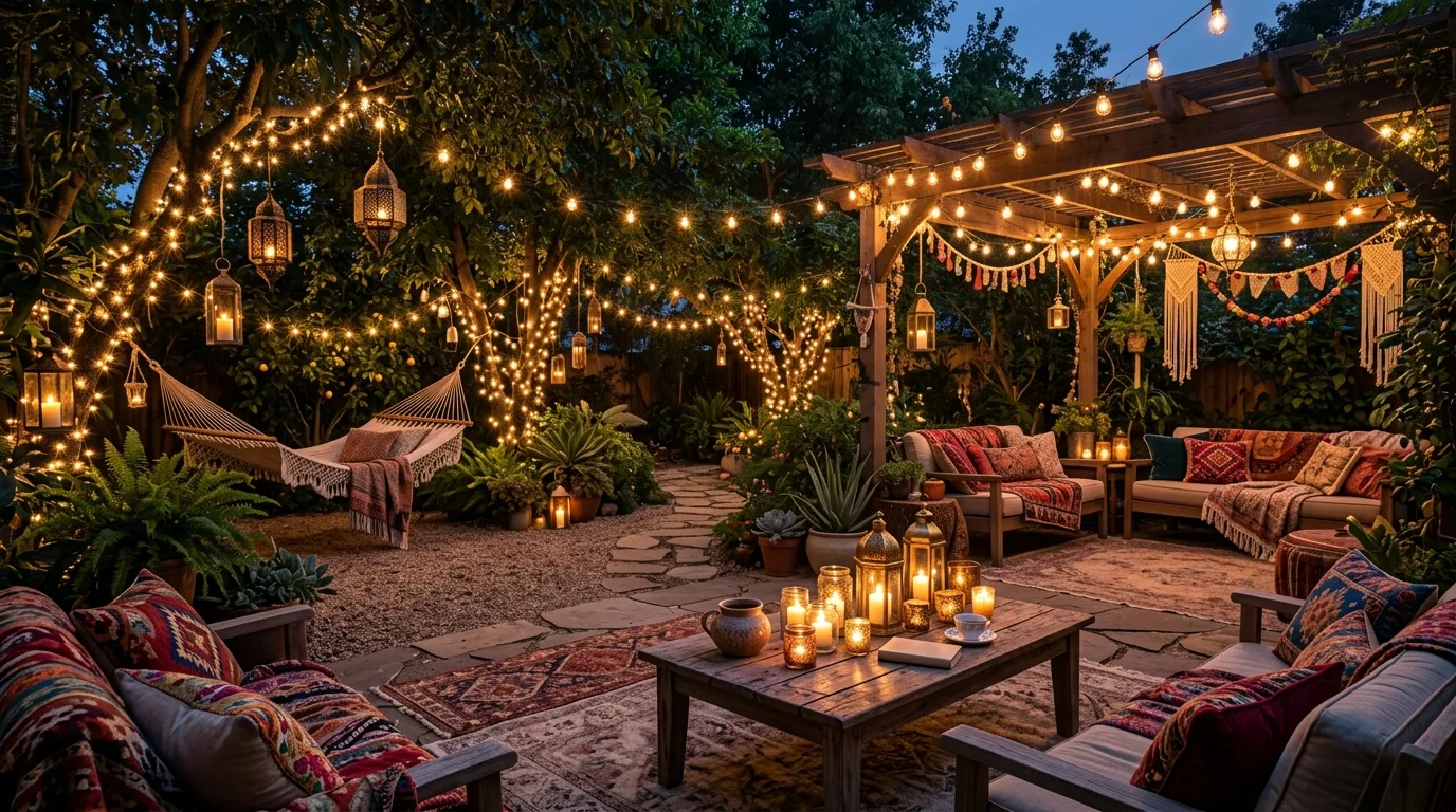 15 Magical Garden Lighting Ideas for Evenings Under the Stars idea 7
