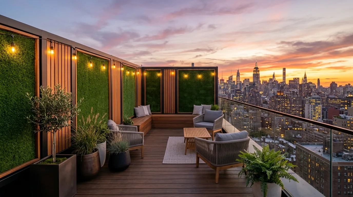 13 Modern Artificial Grass Wall Ideas for Indoor Outdoor Decor idea 8