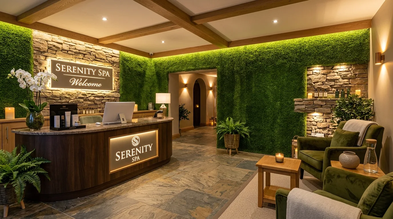 13 Modern Artificial Grass Wall Ideas for Indoor Outdoor Decor idea 9