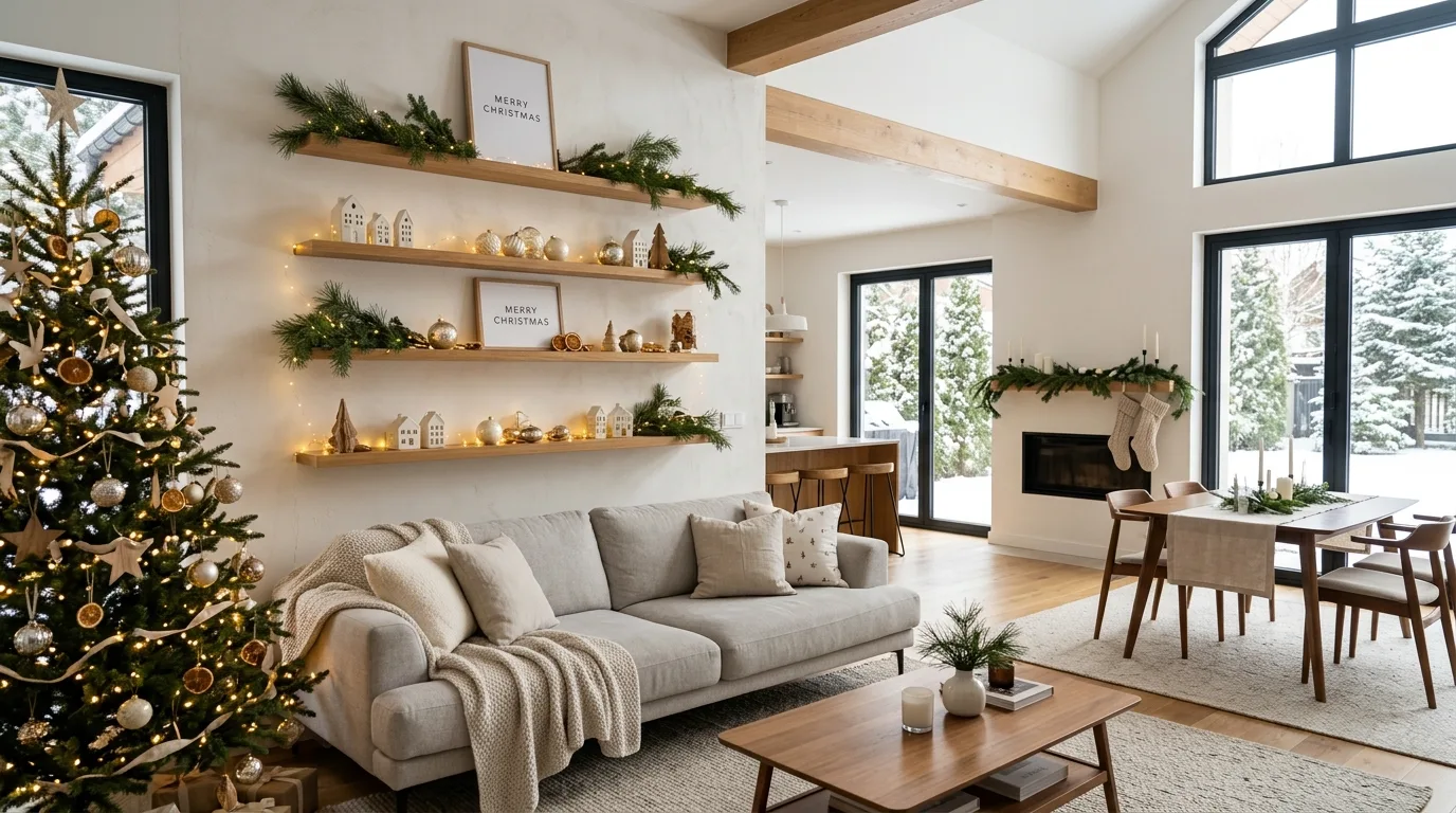 11 Modern Christmas Decor Ideas for a Cozy Holiday Home idea 10