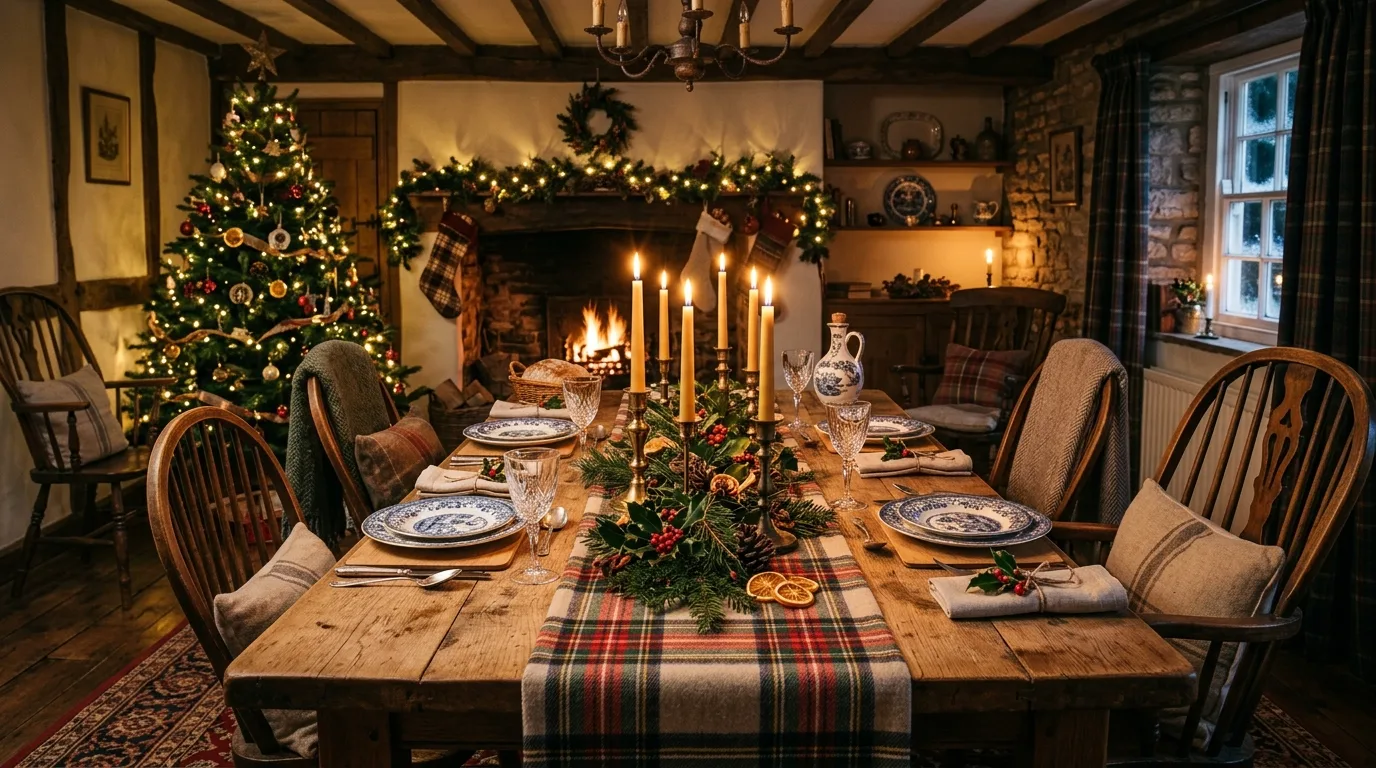 12 Nostalgic Old Fashioned Christmas Decorating Ideas for a Cozy Home idea 2