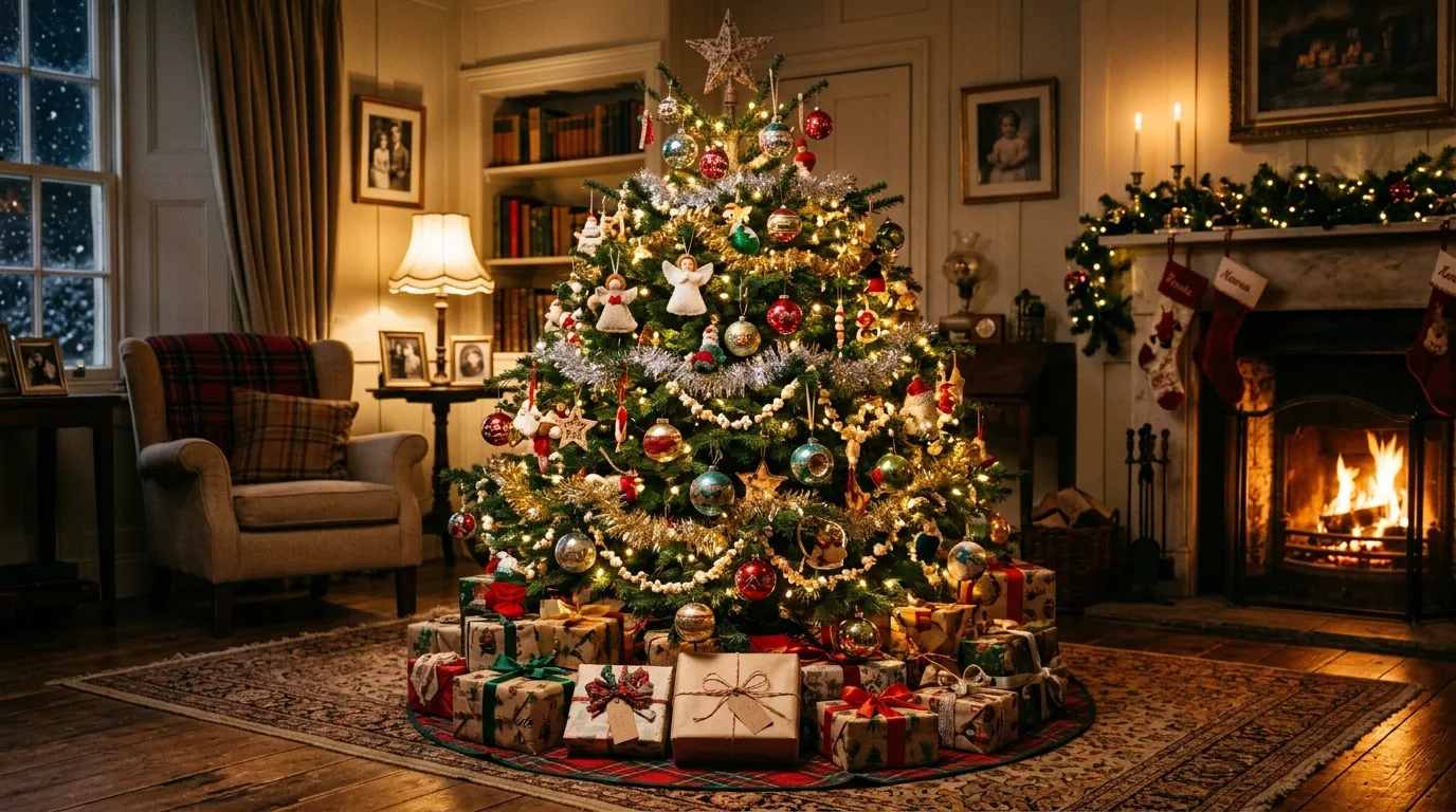 12 Nostalgic Old Fashioned Christmas Decorating Ideas for a Cozy Home idea 12