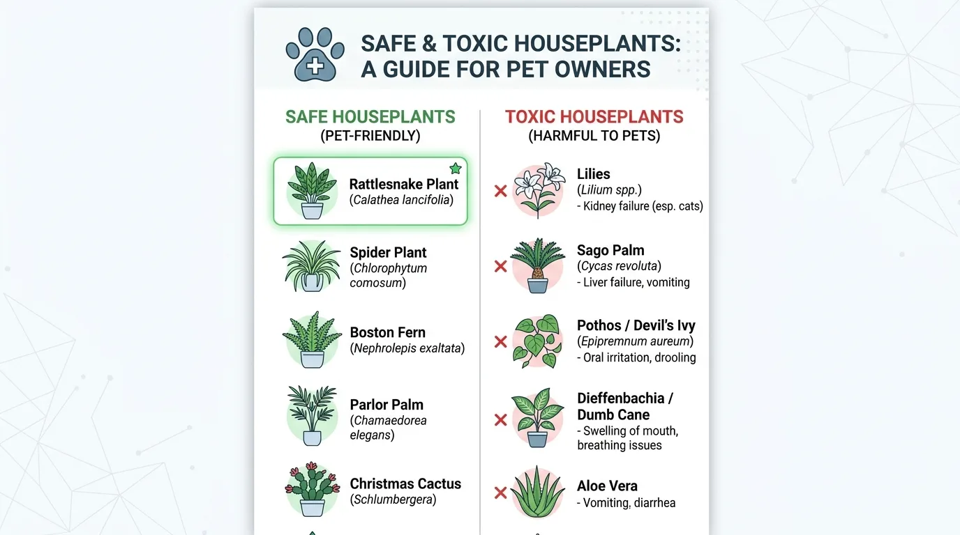 10 Pet Safety Question Is the Rattlesnake Plant Toxic to Cats idea 9