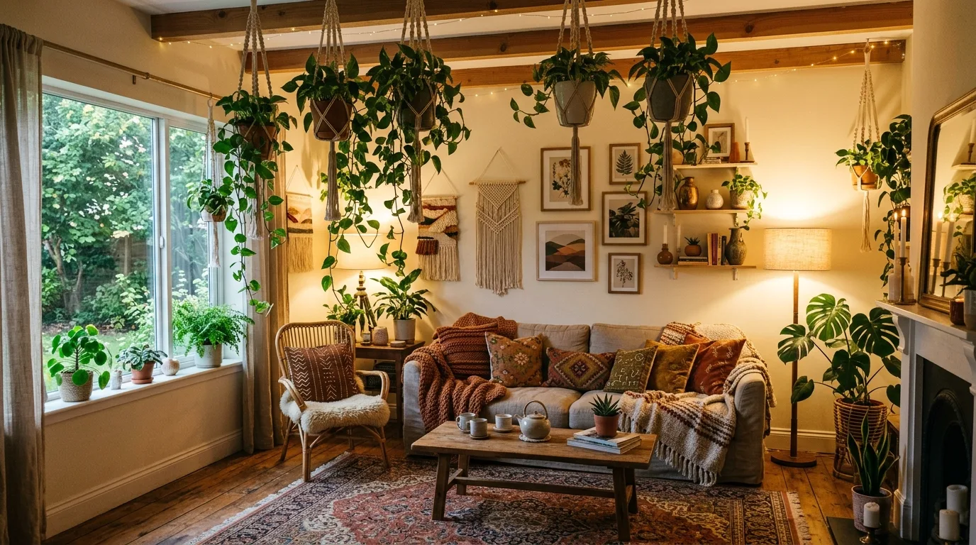 14 Plant Filled Living Room Ideas to Transform Your Home idea 2