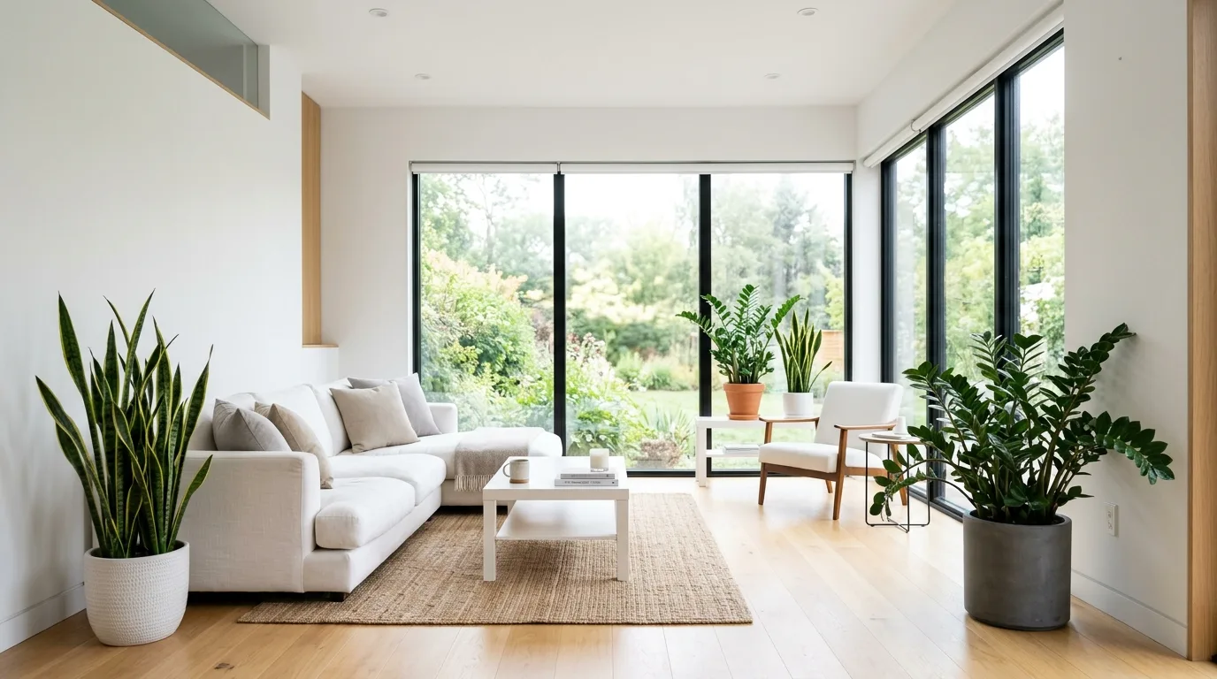 14 Plant Filled Living Room Ideas to Transform Your Home idea 3