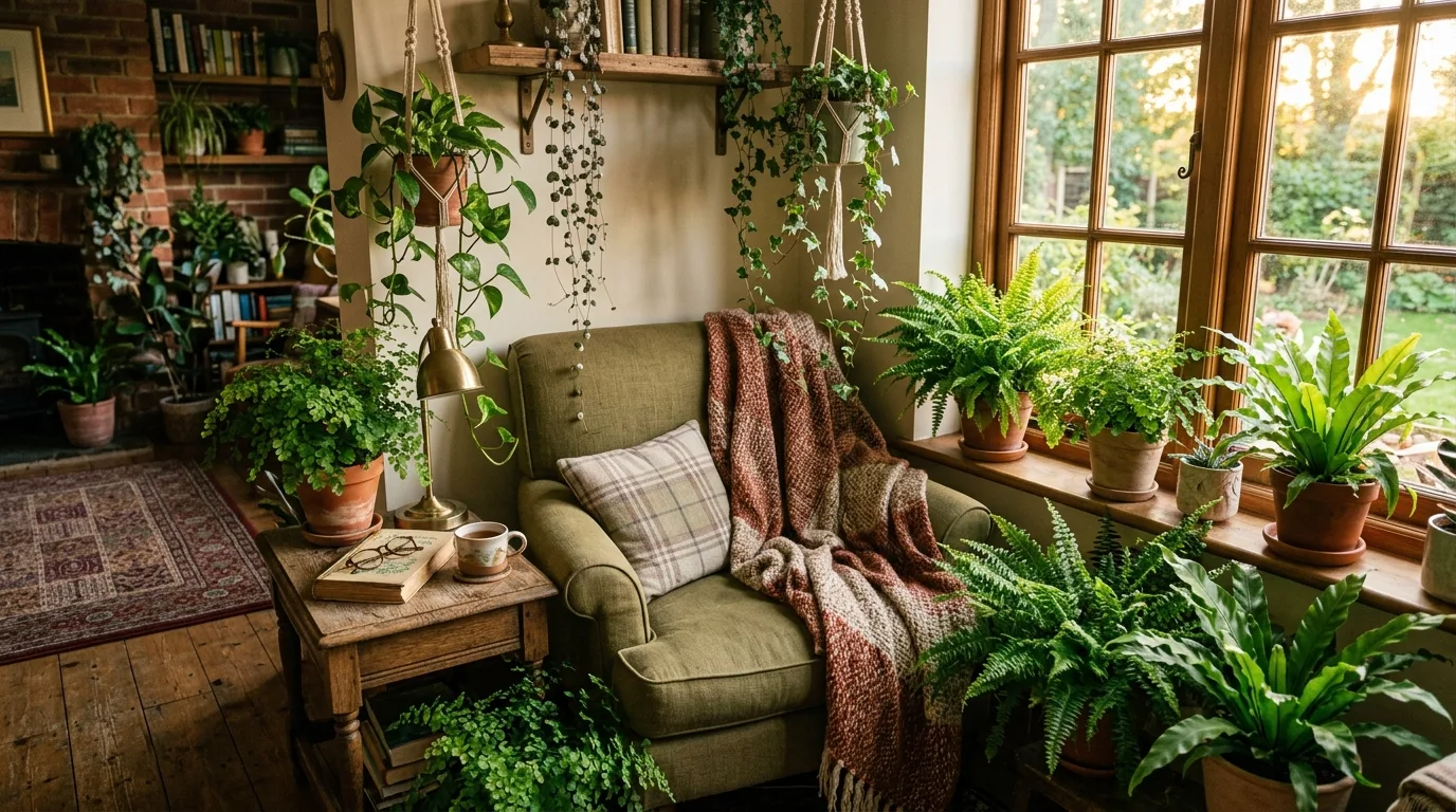 14 Plant Filled Living Room Ideas to Transform Your Home idea 6