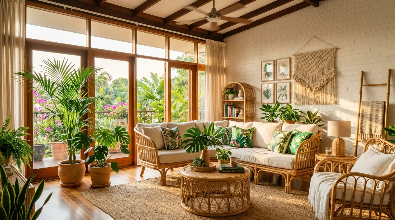 14 Plant Filled Living Room Ideas to Transform Your Home idea 9