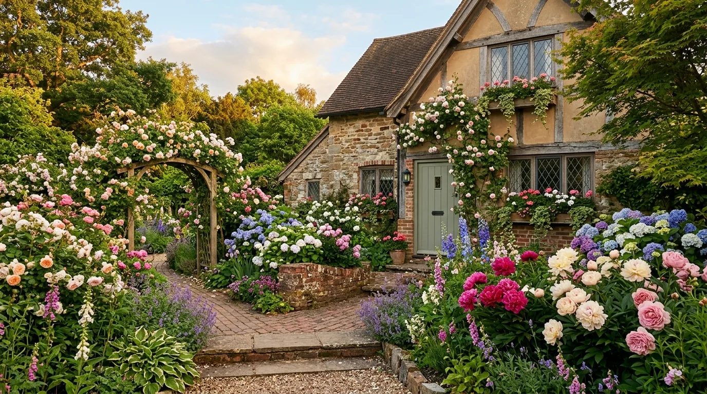 14 Pretty Front Yard Flower Beds Against the House Ideas idea 3