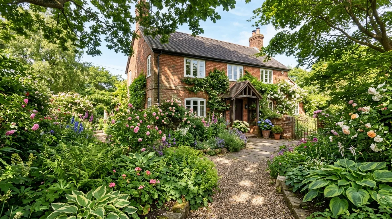 14 Pretty Front Yard Flower Beds Against the House Ideas idea 7