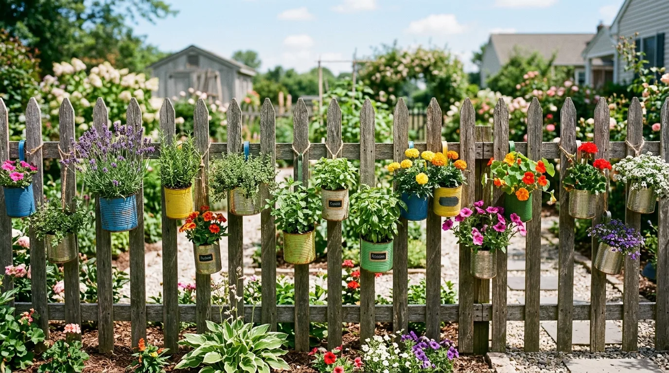 14 Productive Vertical Gardening Ideas for Flowers and Herbs idea 6