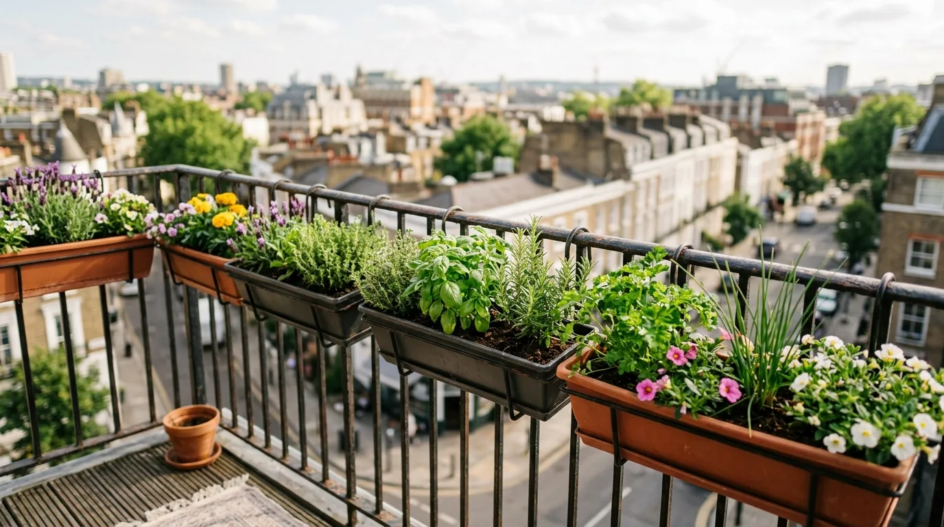 14 Productive Vertical Gardening Ideas for Flowers and Herbs idea 9