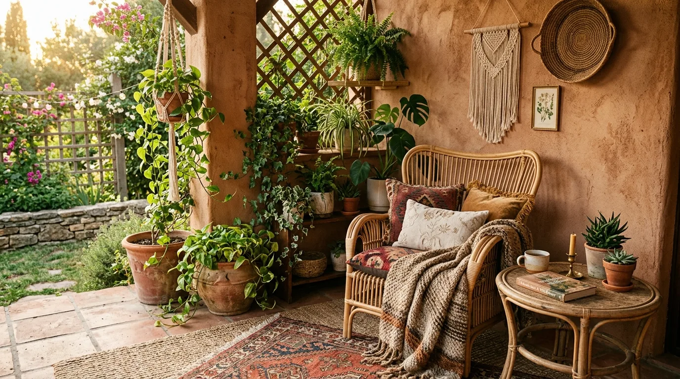 13 Relaxed Boho Patio Ideas for a Free-Spirited Outdoor Vibe idea 2