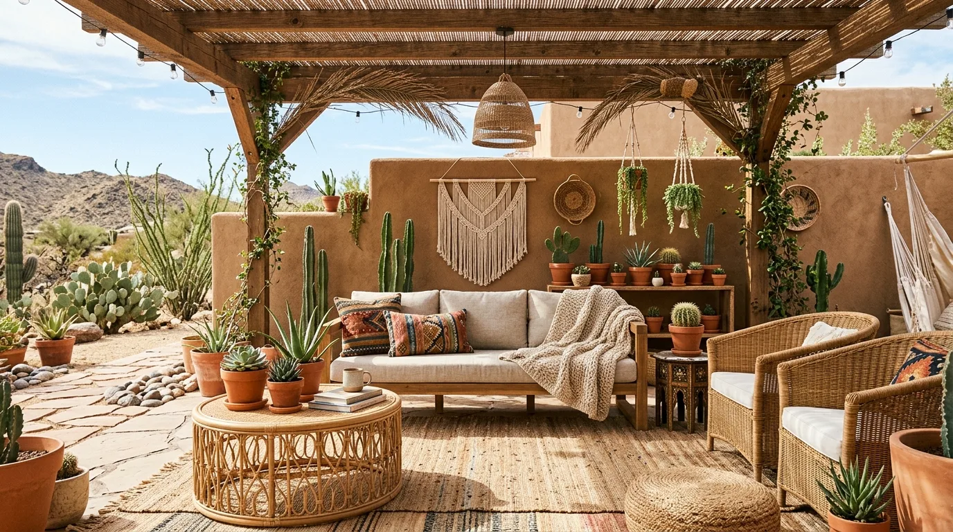 13 Relaxed Boho Patio Ideas for a Free-Spirited Outdoor Vibe idea 5