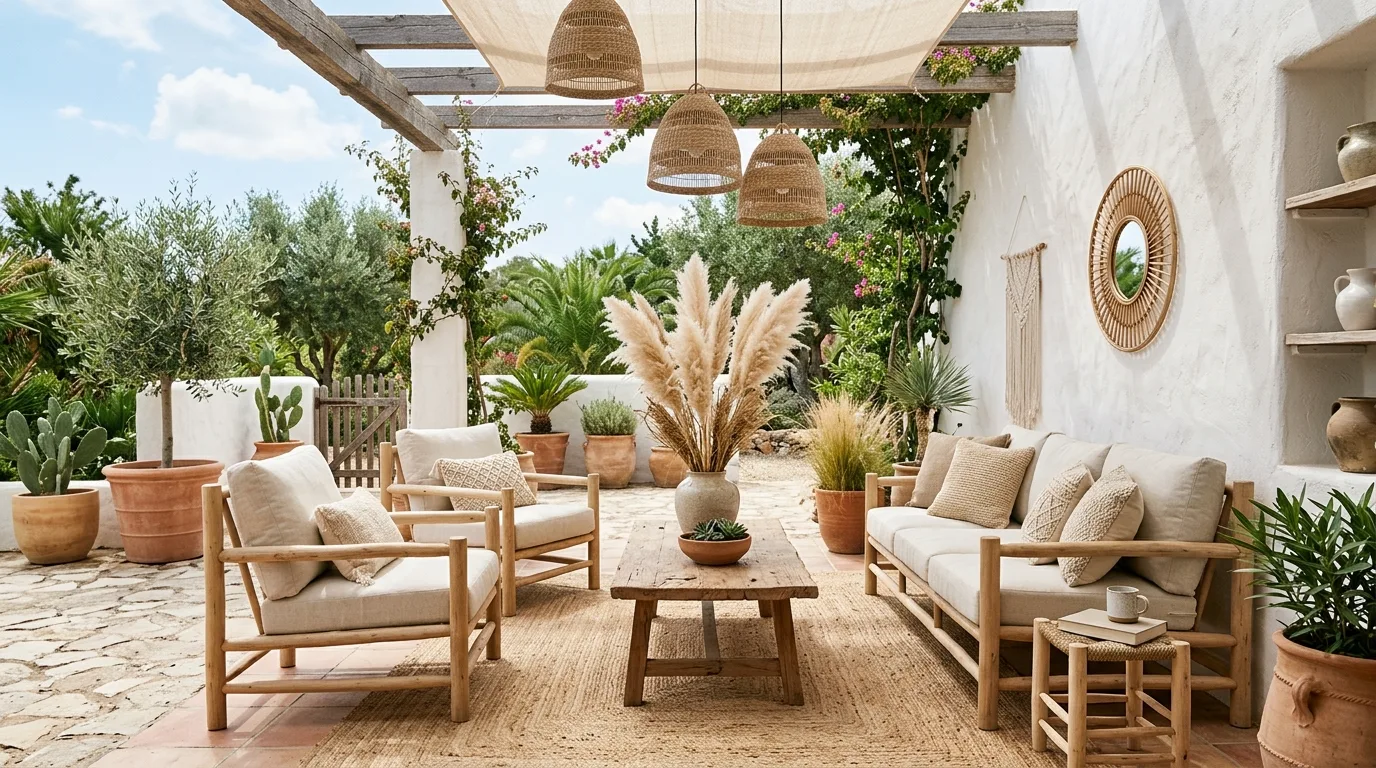 13 Relaxed Boho Patio Ideas for a Free-Spirited Outdoor Vibe idea 10