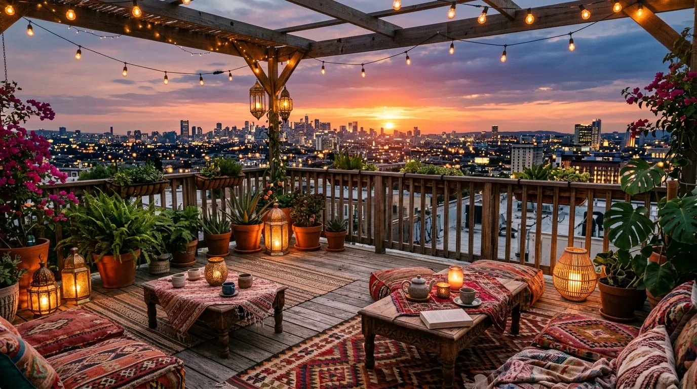 13 Relaxed Boho Patio Ideas for a Free-Spirited Outdoor Vibe idea 12