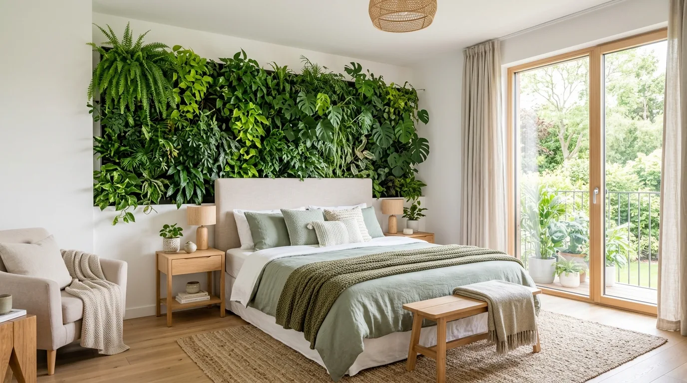 14 Serene Bedroom Ideas Using Plants for Better Sleep idea 4