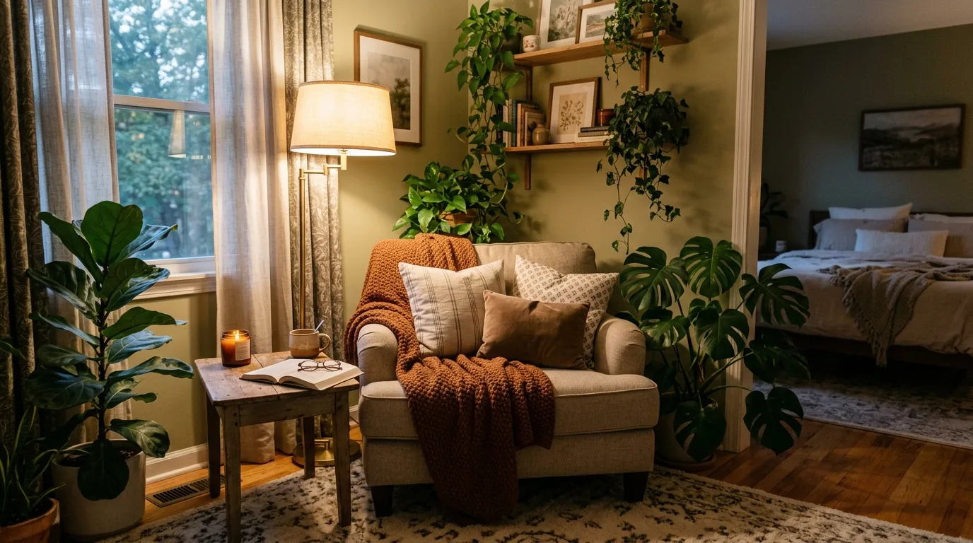 14 Serene Bedroom Ideas Using Plants for Better Sleep idea 9