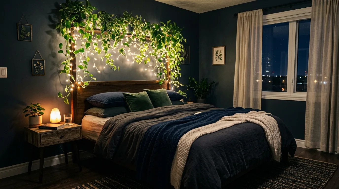 14 Serene Bedroom Ideas Using Plants for Better Sleep idea 14