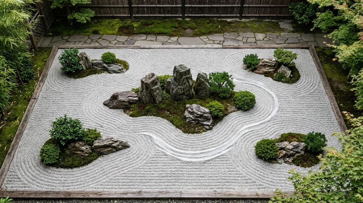 12 Serene Zen Garden Ideas on a Budget for Backyard Tranquility idea 4