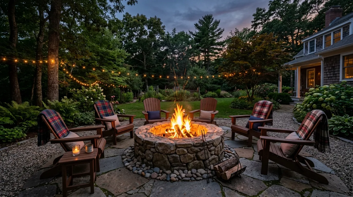 14 Simple Backyard Fire Pit Ideas for Cozy Gathering Spots