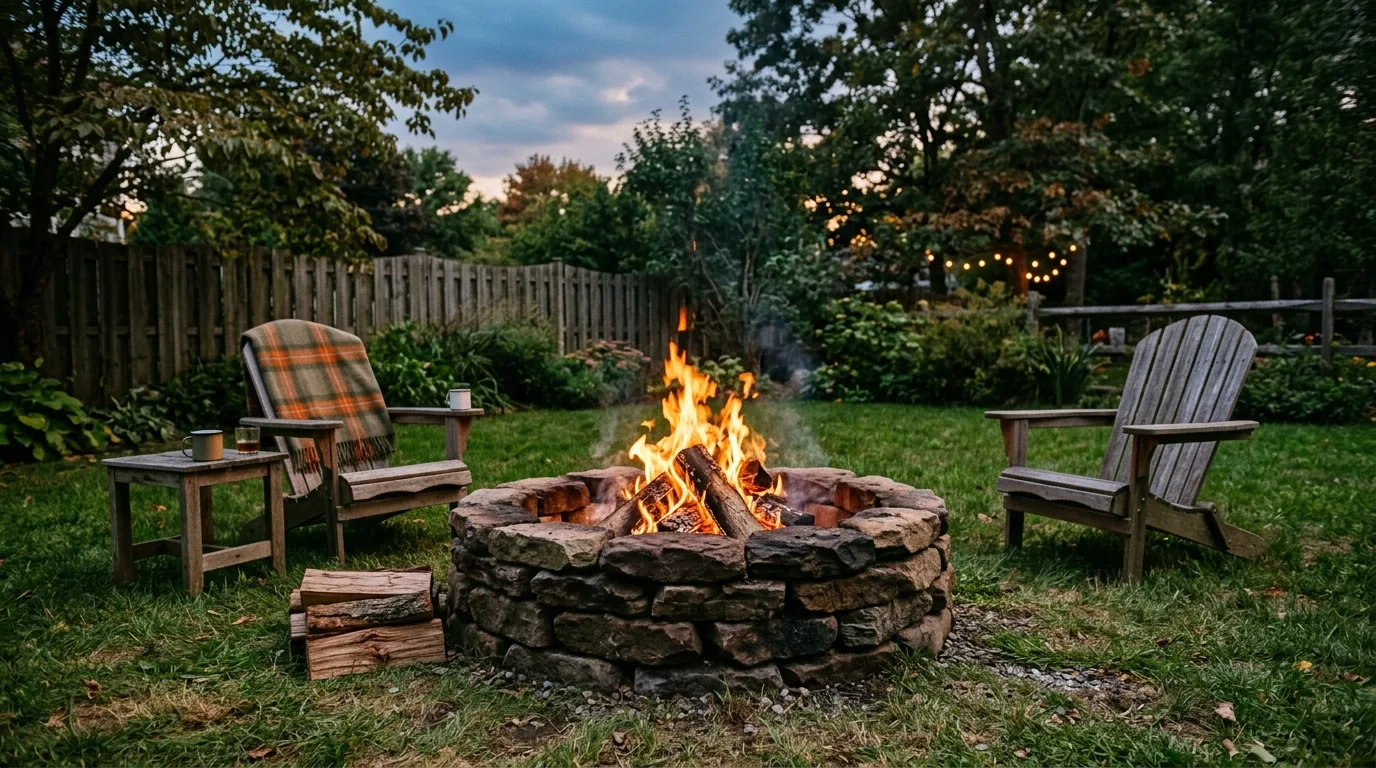 14 Simple Backyard Fire Pit Ideas for Cozy Gathering Spots idea 6