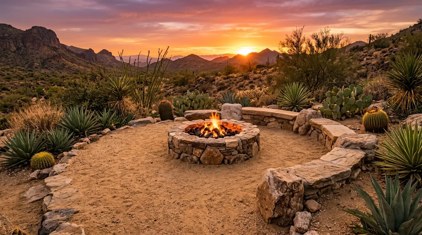 14 Simple Backyard Fire Pit Ideas for Cozy Gathering Spots idea 8