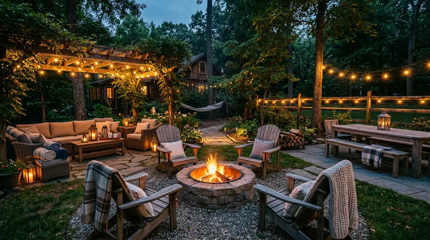 14 Simple Backyard Fire Pit Ideas for Cozy Gathering Spots idea 11