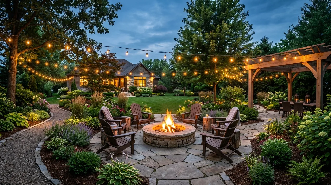 14 Simple Backyard Fire Pit Ideas for Cozy Gathering Spots idea 14