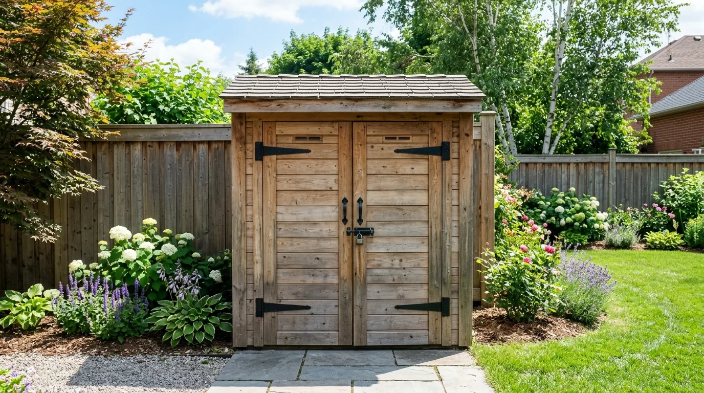 14 Simple Outdoor Garbage Storage Ideas That Hide the Bins idea 2