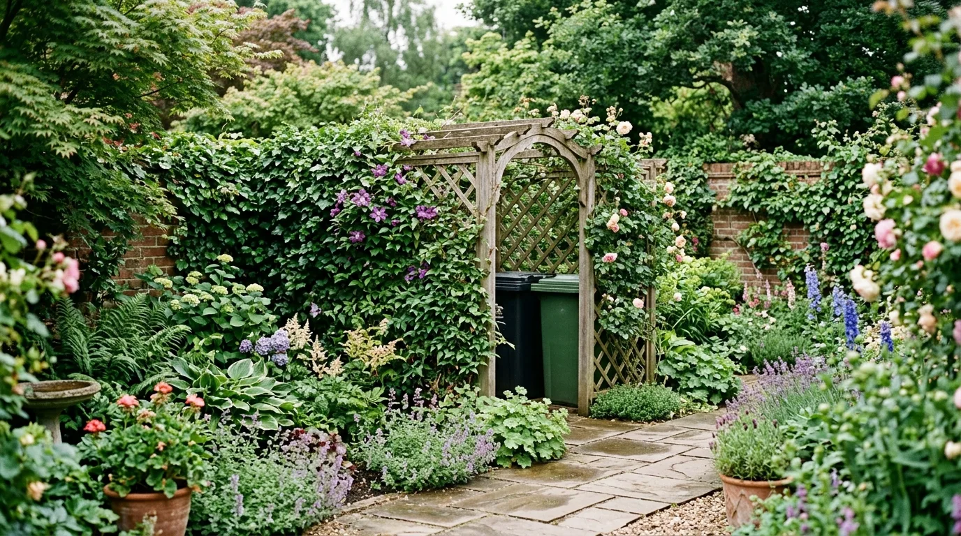 14 Simple Outdoor Garbage Storage Ideas That Hide the Bins idea 4