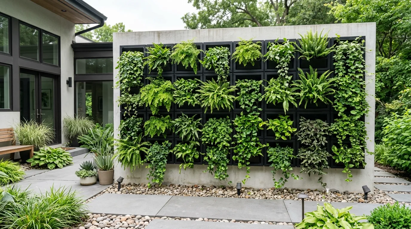 12 Simple Outdoor Wall Planter Ideas for a Living Wall