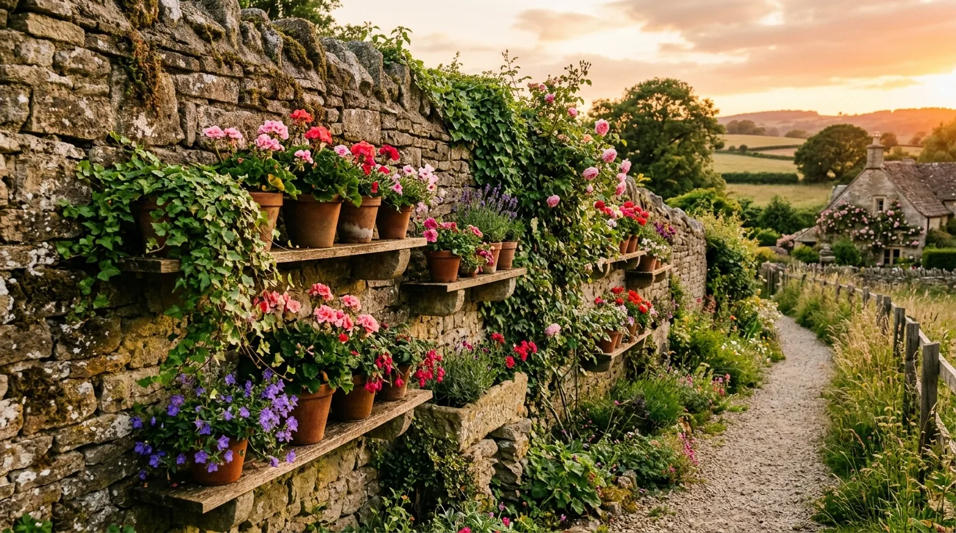 12 Simple Outdoor Wall Planter Ideas for a Living Wall idea 8