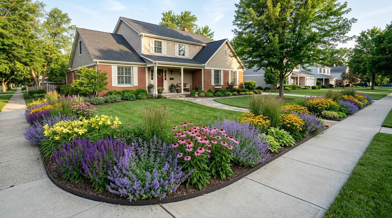 13 Simple Perennial Garden Border Ideas to Transform Your Space idea 6